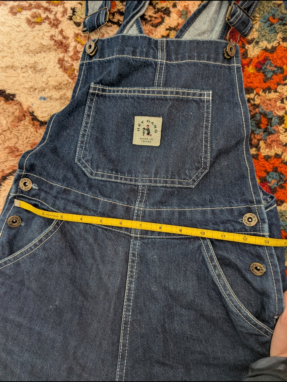 Classic Blue Denim Overalls - Women's Jeans Overalls - Picture 4 of 6